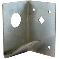 TIMCO Arris Rail Support Brackets Galvanised - 90 x 60 x 60