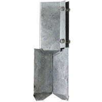 TIMCO Concrete In Shoe Bolt Post Support Bolt Secure Hot Dipped Galvanised - 100mm