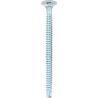 TIMCO Drywall Self-Drilling Bugle Head Silver Screws - 3.5 x 55