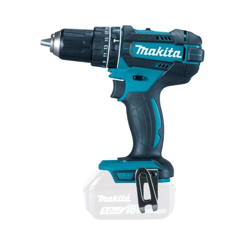 Taladro de impacto inalámbrico MAKITA 18,0 V (sin batería, sin cargador) - DHP482Z