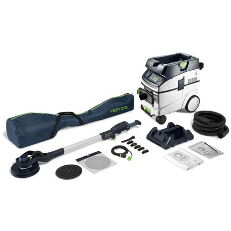 Festool Set de lijadora de pared y aspirador PLANEX LHS 2-M 225 EQ/CTL 36-Set (1/5)