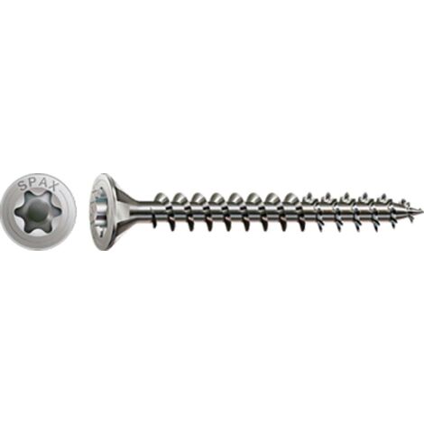 Spax Tornillo universal acero inoxidable A2,3,5 x 35 mm,200 Stk. - Embalaje pequeño Pro