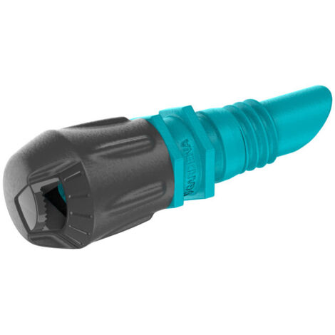 GARDENA Microdifusor 90º de pulverización final del sistema de riego por goteo de fácil instalación, blister de 5 unidades (13320-20)