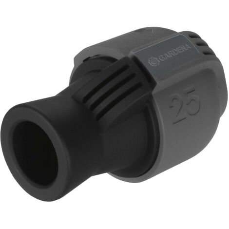 GARDENA Conector 25 mm - Hembra 20/27 para salida enterrada, toma de agua enterrada y filtro (02761-20) (1/4)