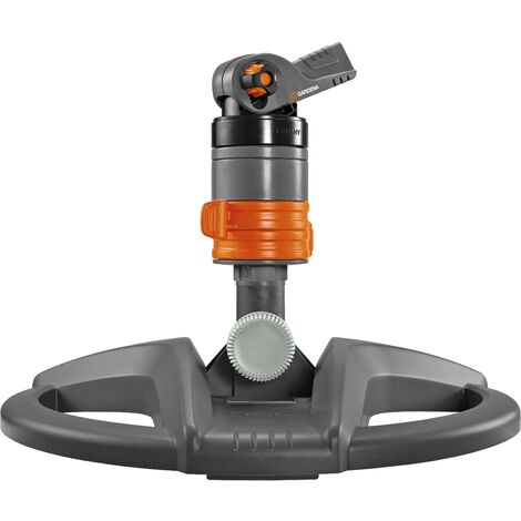 GARDENA Aspersor de riego con turbina sectorial Comfort para superficies de riego de 450 m2, alcance 12 m (08143-20)