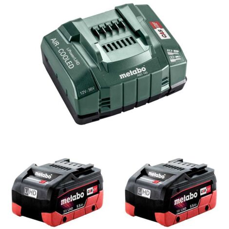 Metabo CONJUNTO BÁSICO 2 X LIHD 5,5 AH (685122000)