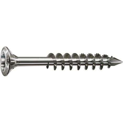 SPAX Tornillo fachada acero inoxidable A2,4,5x60 mm,100 piezas-25170004506021