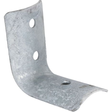 Connecteur Jambe de force pour Poteau - Rondin - Bois rond Ø 8 à 12 cm - 90°