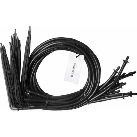 HOLZBRINK Kit n° 6 pour l’arrosage du jardin avec adaptateur et émetteur-flèche courbé, 5 lots, HTB-06-5