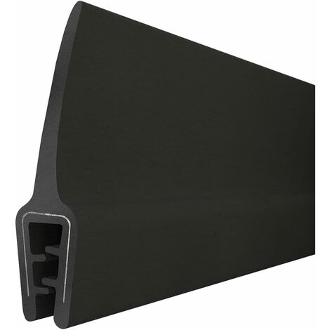 Steigner – Joint de protection bord de tôle T-45 noir – Caoutchouc EPDM – Forme U 10x33mm – Longueur 3 m – Pour bords de 4 à 6 mm