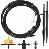 HOLZBRINK Kit n°2 pour l’arrosage du jardin avec émetteur-flèche droit et goutteur bleu, débit 8l/h, 1 lot, HTB-02-B-1
