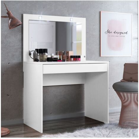 TOCADOR DE MAQUILLAJE CON CAJON ELEANOR