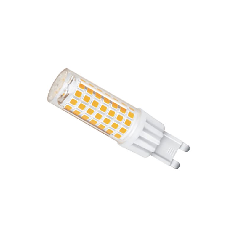 Lampadina LED 7W attacco G9 resa 80W 800 lumen luce a 360 gradi lampada  basso consumo 230V 6500K