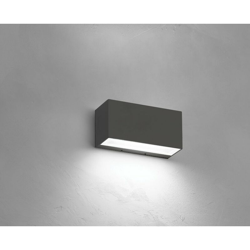 Nova line faro led con pannello solare, bianco, 1,5w, 4000 k