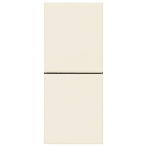 Doppio tasto indipendente NO+NO 10A Vimar Linea Canapa 30066.C