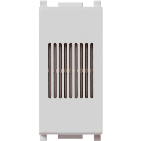 Suoneria VIMAR PLANA  12V SELV 50-60Hz bianco 14370