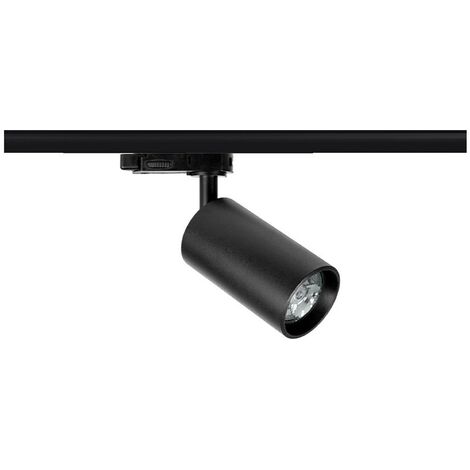 Faretto LED in alluminio Nero per binario elettrificato Picolo GU10 BENEITO 3989-V3 (1/3)