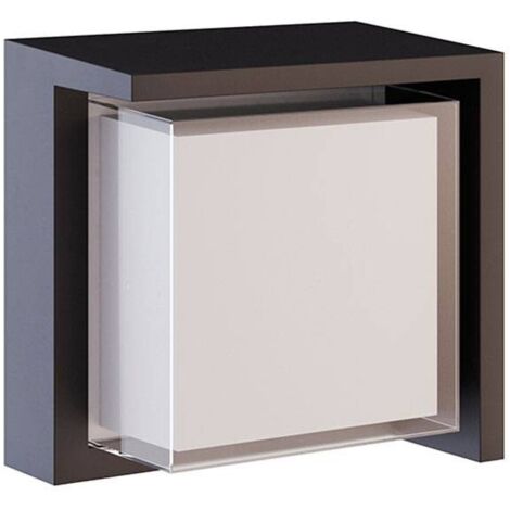 Plafoniera da esterno Beneito Faure QUADRADO NEGRO 15W SWITCH 1370 lumen nero 4961