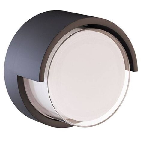 Applique a LED BLIS R per esterno 15W SWITCH Nero Beneito Faure 4958