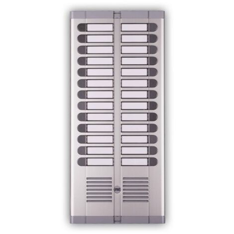 Modulo frontale con 22 pulsanti su 2 file per posto esterno Urmet 925/222