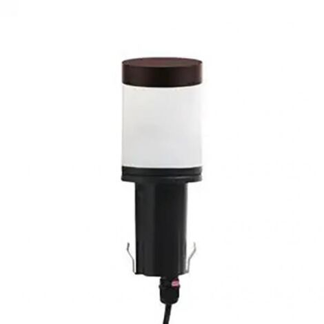 Lampione EASY LUX TP Nero E27 10W per pali diametro 60mm MARECO 1026001N