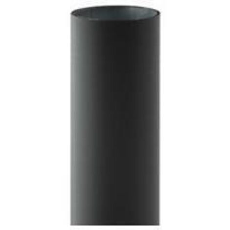 Palo 6x300Cm Nero Testurizzato per Plafoniere e Lampioni Mareco 1400600N (1/4)