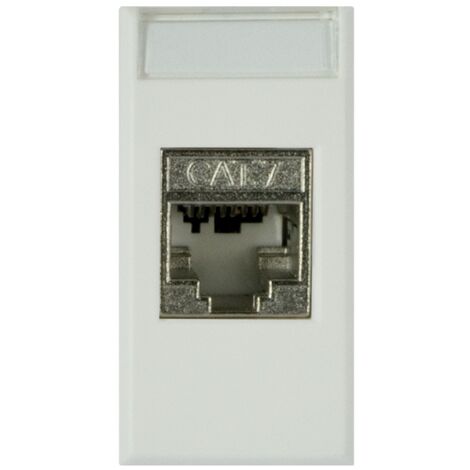 Presa RJ45 categoria 6 UTP 1 modulo polare SCHNEIDER NU341418