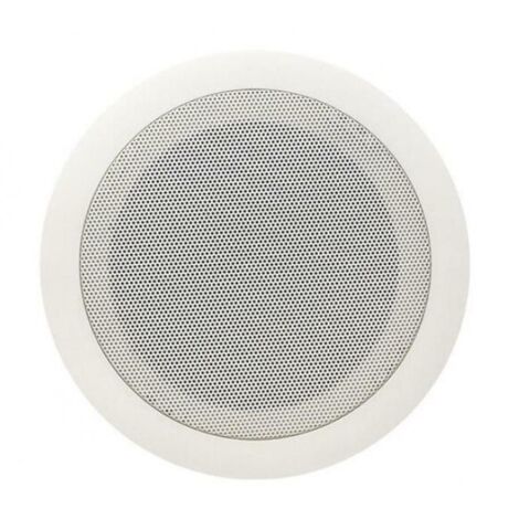 Diffusore sonoro circolare da incasso Bianco 100V 6W VIVALDI Ulisse ROUND5T