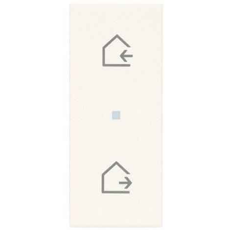 Tasto assiale con simbolo scena illuminabile Vimar Linea Bianca 31000A.SB