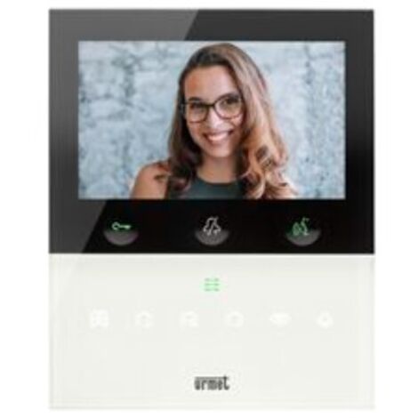 Videocitofono vivavoce con Wi-Fi VOG5W bianco display 5" 2voice Urmet 1760/16U