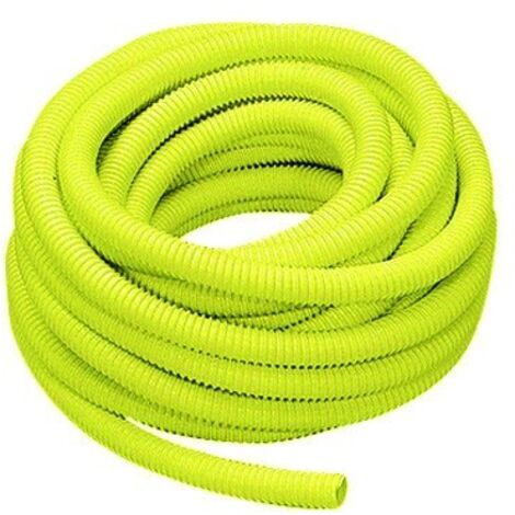 Tubo guaina per protezione dei tubi gas diametro 30mm Giallo Aton 440-200-30