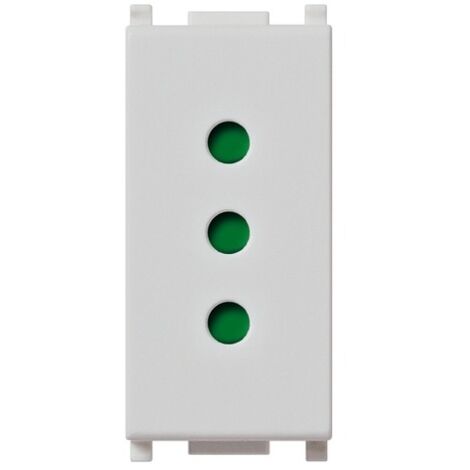 Presa Vimar Plana Silver 2P+T 10A P11 14201.SL (1/3)