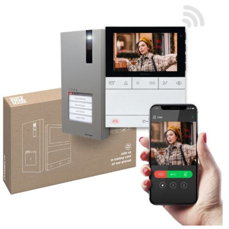 Kit Quadra e People Vivavoce Wi-fi ( COMELIT cod. PL8451V )