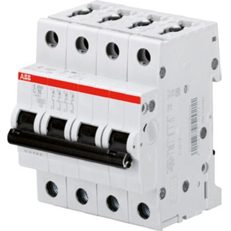 Interruttore Magnetotermico S204M-C50 4P 50A 10kA C 4 moduli ABB S544030
