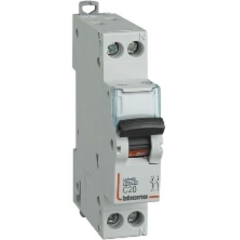 BTDIN60 INTERRUTTORE MAGNETOTERMICO 1P+N 20A 6kA (AB)