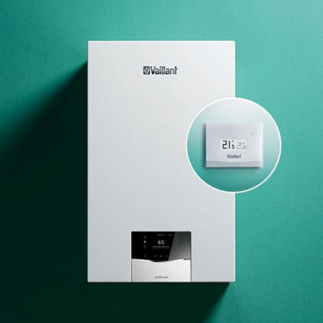 Caldaia murale a condensazione Ecotec Plus con V- Smart Vaillant 30Kw 0010022023 (1/2)