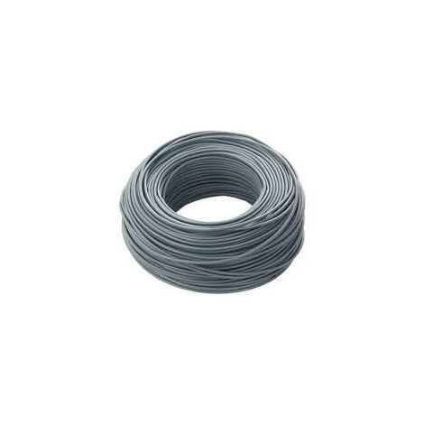 CAVO CORDINA UNIPOLARE 2,5 mm CPR FS17 GRIGIO MATASSA MT 100