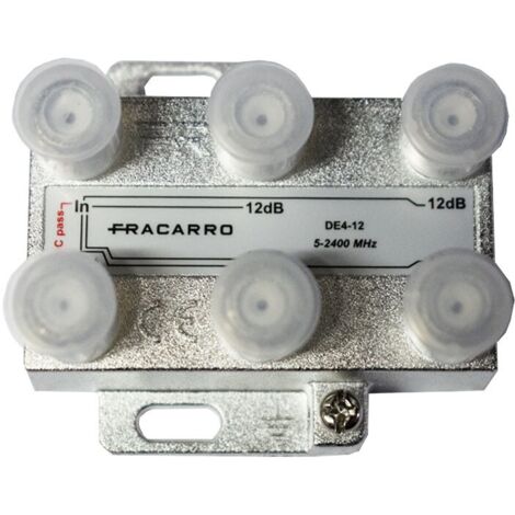 Derivatore  4 Vie Fracarro DE4-12 Innesto ad F 280718