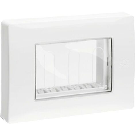 Calotta di protezione 4 Moduli Bianco IP55 Simon Urmet Nea 12514.BN