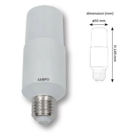 Lampada a Led dimensioni ridotte 15W Bianco caldo Lampo CO15WBC