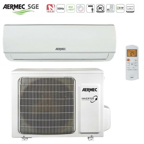 Climatizzatore Inverter Mono Split 12000 Btu Gas R32 Aermec SGE350W