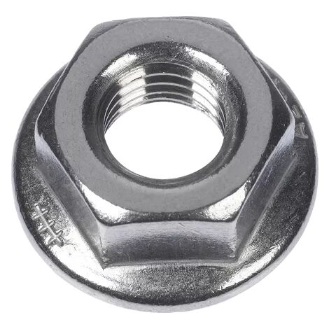 Dado Esagonale Fischer MU F M8 A2 Flangiato per Profili Solar Confezione 100pz  571210