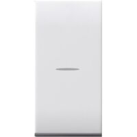Interruttore assiale unipolare 10A illuminabile S44 Ave Domus 441001AS