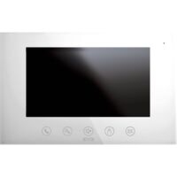 Monitor interno LCD Touch screen da 7" 2 fili Bianco AVE VI2F-PIT7B