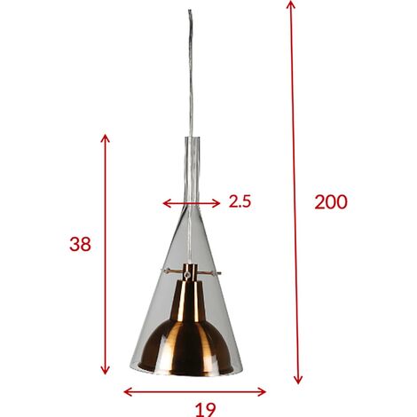 H Ngeleuchte Aus Glas Und Aluminium Sirius