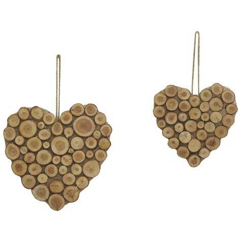 Herz Zum Aufhängen Aus Holz – 45,7 Cm Americana Dekoration