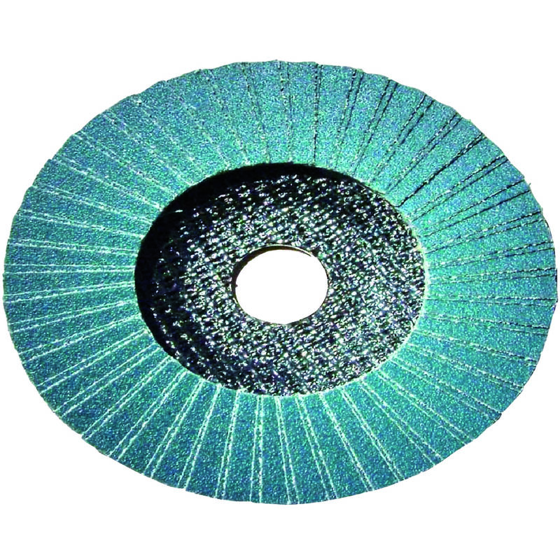 Disque à lamelles zirconium pour métal, Diam.125 mm grain 36 TIVOLY