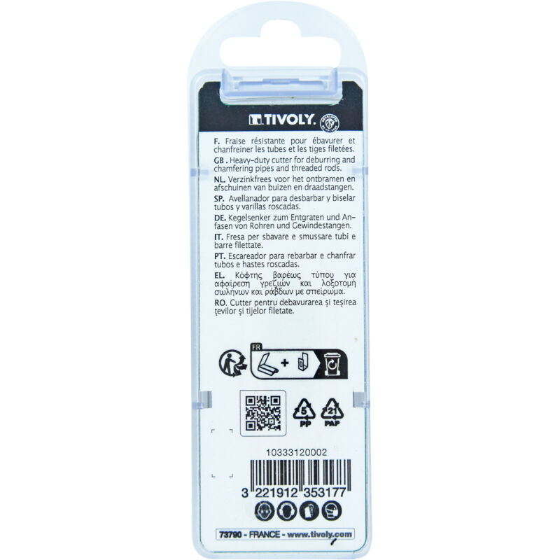 COFFRET DE 6 FRAISE DEFONCEUSE A RAINURER DROITE A QUEUE 6.0MM BOSCH