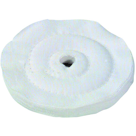 Tivoly • Disque Coton à Polir • Ø100mm • S'utilise avec un Porte-Outil • Pour fair Briller tous Supports