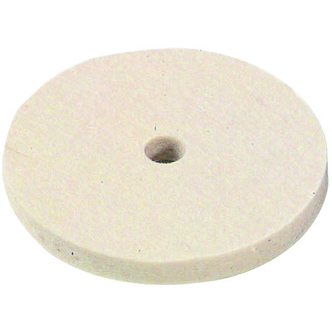 Tivoly – Disque feutre à polir Ø100mm – Pour métal, inox, bronze – S'utilise avec porte-outil – Finition brillante et précise (1/3)